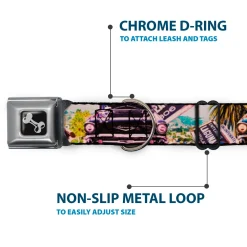 Dog Bone Seatbelt Buckle Collar - Cali Classic Laguna Beach