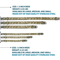 Dog Bone Seatbelt Buckle Collar - Bucking Donkey Vintage Film Strip