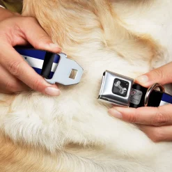 Dog Bone Seatbelt Buckle Collar - Honduras Flags