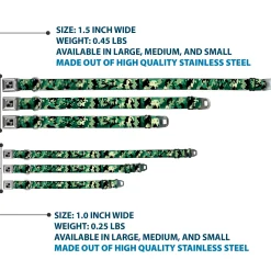 Dog Bone Seatbelt Buckle Collar - Digital Camo