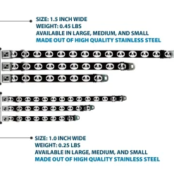 Dog Bone Seatbelt Buckle Collar - Panda Face Black/White