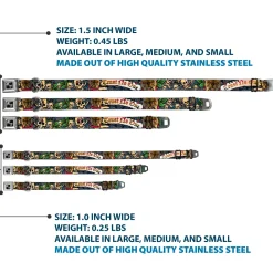 Dog Bone Seatbelt Buckle Collar - Trust No One Gray