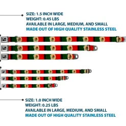 Dog Bone Seatbelt Buckle Collar - Mexico Flag Distressed Painting