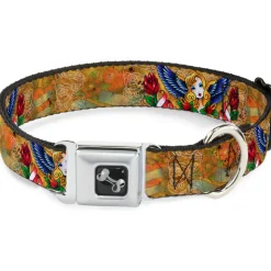 Dog Bone Seatbelt Buckle Collar - TJ-Blonde