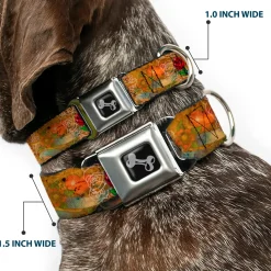 Dog Bone Seatbelt Buckle Collar - TJ-Blonde