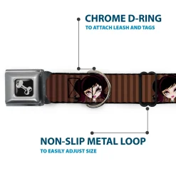 Dog Bone Seatbelt Buckle Collar - Cutesy Girl