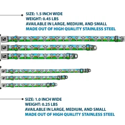 Dog Bone Seatbelt Buckle Collar - Zebra Cartoon