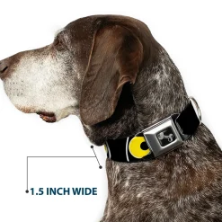 Dog Bone Seatbelt Buckle Collar - Owl Eyes 3