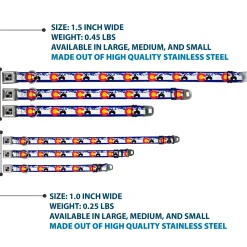 Dog Bone Seatbelt Buckle Collar - Colorado/ATV Rider/Mountains