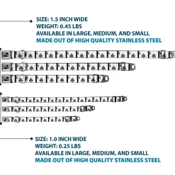 Dog Bone Seatbelt Buckle Collar - Ace of Spades