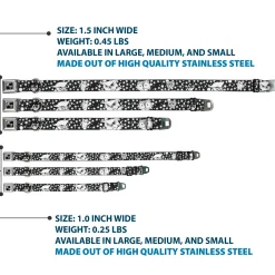 Dog Bone Seatbelt Buckle Collar - Owl Expressions Black/White