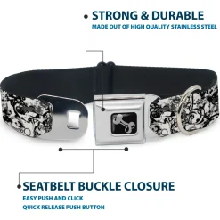 Dog Bone Seatbelt Buckle Collar - Orthodox Chaos
