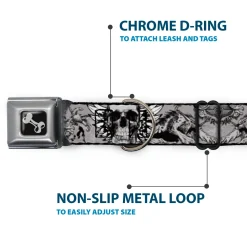 Dog Bone Seatbelt Buckle Collar - BD Werewolves