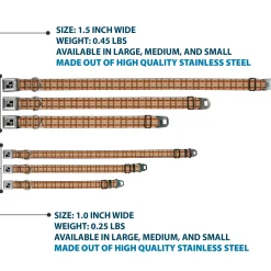 Dog Bone Seatbelt Buckle Collar - Plaid Tan Shades/Orange