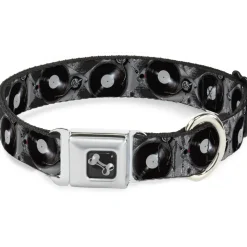 Dog Bone Seatbelt Buckle Collar - Turntables