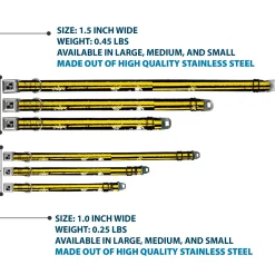 Dog Bone Seatbelt Buckle Collar - Racing Stripe2 Weathered Black/Yellow