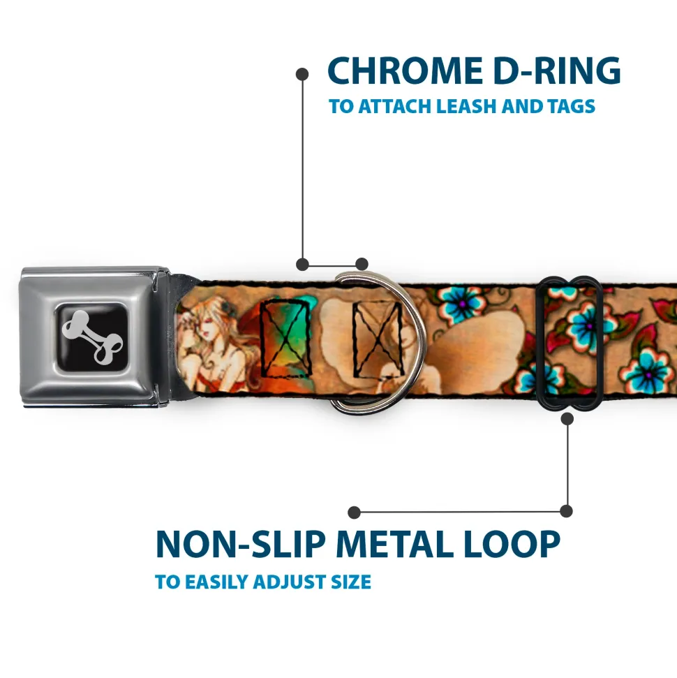 Dog Bone Seatbelt Buckle Collar - TJ-Fairies