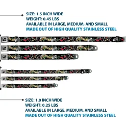 Dog Bone Seatbelt Buckle Collar - Lucky Black