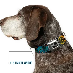 Dog Bone Seatbelt Buckle Collar - Honor Gray