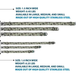 Dog Bone Seatbelt Buckle Collar - Benjamins2 Stacked