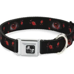 Dog Bone Seatbelt Buckle Collar - Genjutsu Eye