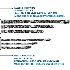 Dog Bone Seatbelt Buckle Collar - Trust No One Black/White