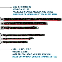 Dog Bone Seatbelt Buckle Collar - CALIFORNIA/Pot Leaf Black/Red/Green/White