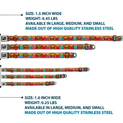 Dog Bone Seatbelt Buckle Collar - Burger & Fries Cartoon