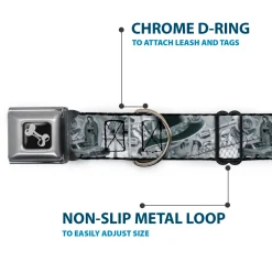 Dog Bone Seatbelt Buckle Collar - Mi Vida Loca