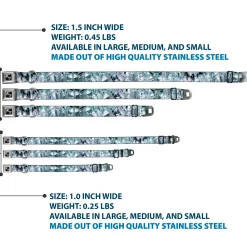 Dog Bone Seatbelt Buckle Collar - Crystals3 Clear