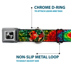 Dog Bone Seatbelt Buckle Collar - TJ-Bird Kiss