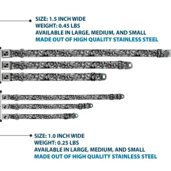 Dog Bone Seatbelt Buckle Collar - Zombie Skulls Sketch