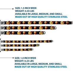 Dog Bone Seatbelt Buckle Collar - Big Eye Owl