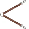 Dog Leash Splitter - Americana Plaid2