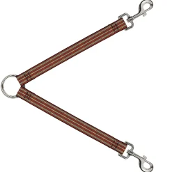 Dog Leash Splitter - Americana Plaid2