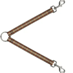 Dog Leash Splitter - Americana Plaid