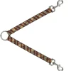 Dog Leash Splitter - Americana Plaid X