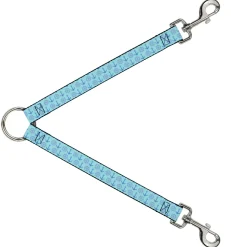 Dog Leash Splitter - Anchor2/Helm Monogram Blues
