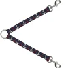 Dog Leash Splitter - Anchor3 C/U Navy/Red/Cream