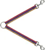 Dog Leash Splitter - Armenia Flag Distressed