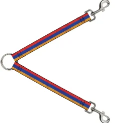 Dog Leash Splitter - Armenia Flag Distressed