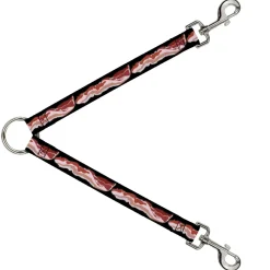 Dog Leash Splitter - Bacon