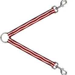 Dog Leash Splitter - Bacon Stripe