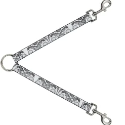 Dog Leash Splitter - BD Est. 93 White