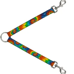 Dog Leash Splitter - BD Tie Dye13