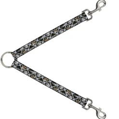 Dog Leash Splitter - Bling