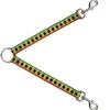 Dog Leash Splitter - Buffalo Plaid Rasta