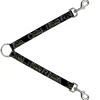 Dog Leash Splitter - CALIFORNIA/Flag Bear Black/Camo Gray/Camo Olive