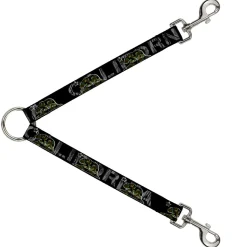 Dog Leash Splitter - CALIFORNIA/Flag Bear Black/Camo Gray/Camo Olive