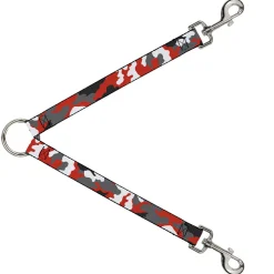 Dog Leash Splitter - Camo Orange